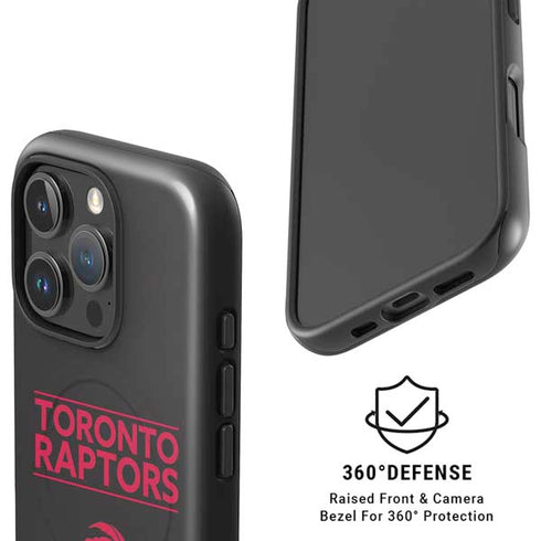 NBA Toronto Raptors Standard - Black iPhone 16 Pro Magsafe Impact Case